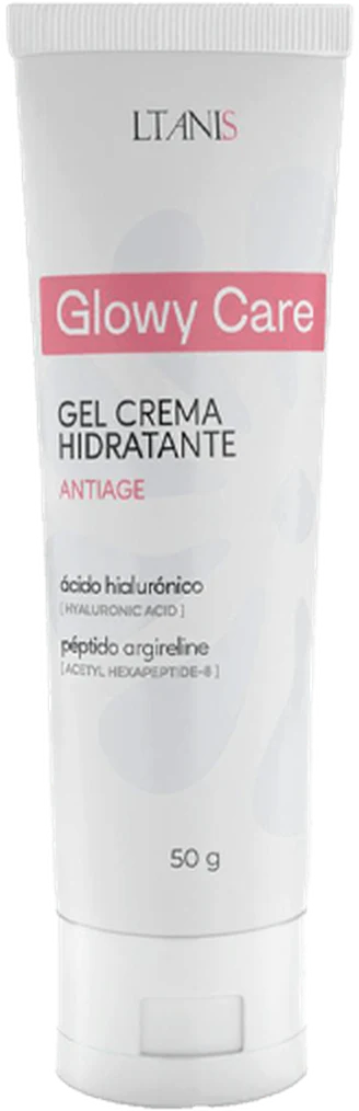 Tubo original de Glowy Care Gel Crema Hidratante Antiage de 50 g